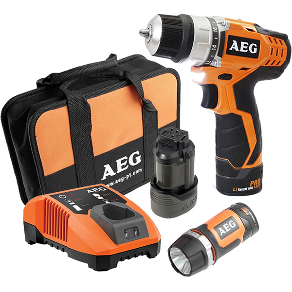 Аккумуляторная дрель-шуруповерт AEG BS 12C2 Li-152C - купить по ...