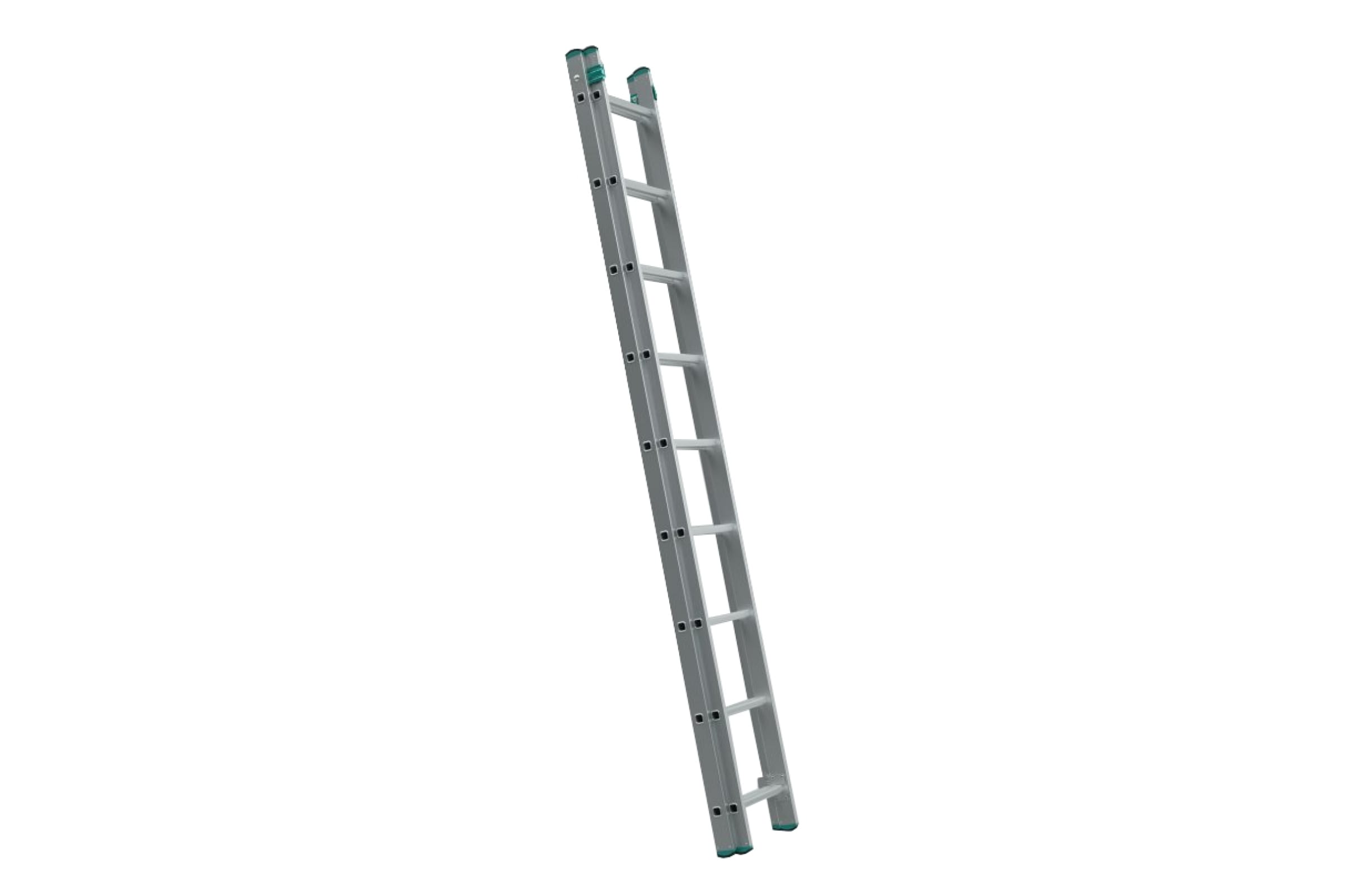 Раздвижная двухсекционная лестница Alve 2х11 ступеней ALV-7211