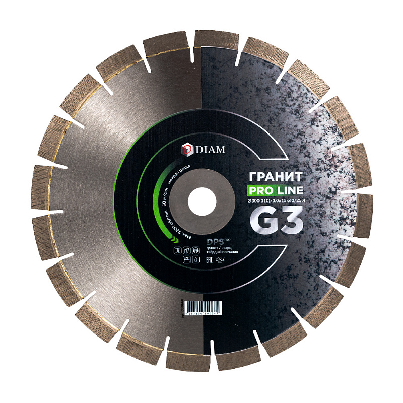 ���� �������� �������� ���������� 300(310)*3,0*15*60/25,4- G3 ������ ����� ���, DIAM 030668
