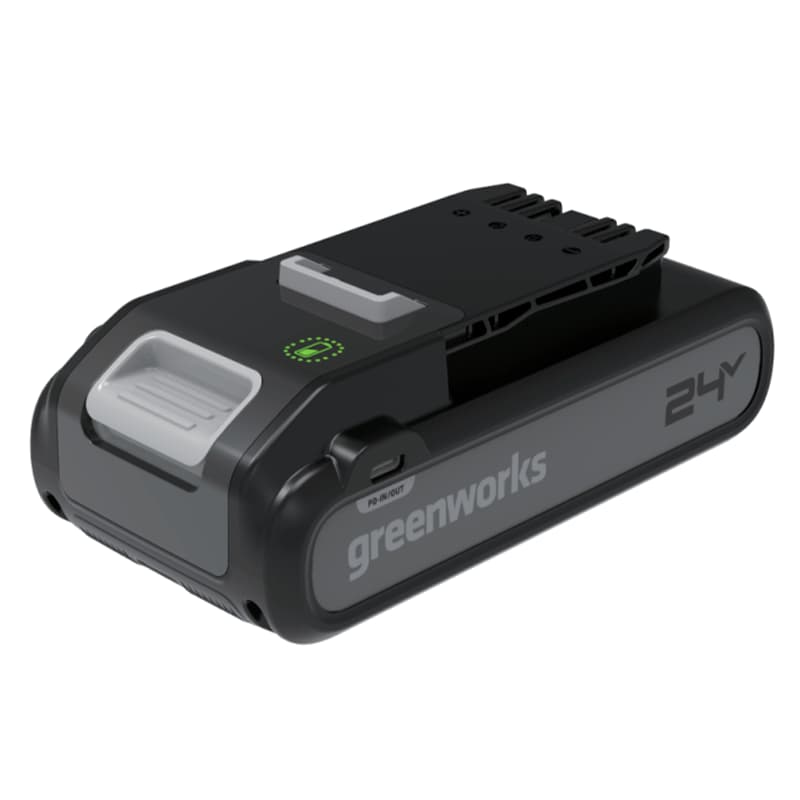 Аккумулятор c двумя USB-С разъемами 24 В, 4 Ач Greenworks 2940407