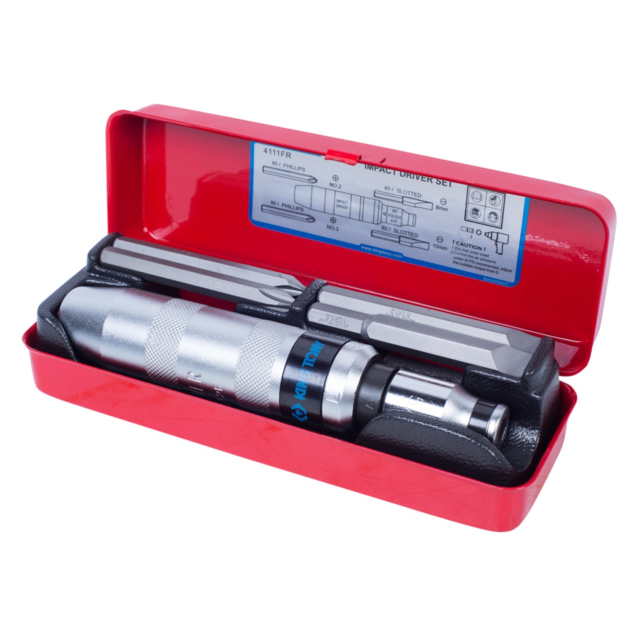 �������� ������� � ���������������� 5/16", 6 ��������� KING TONY 4111FR