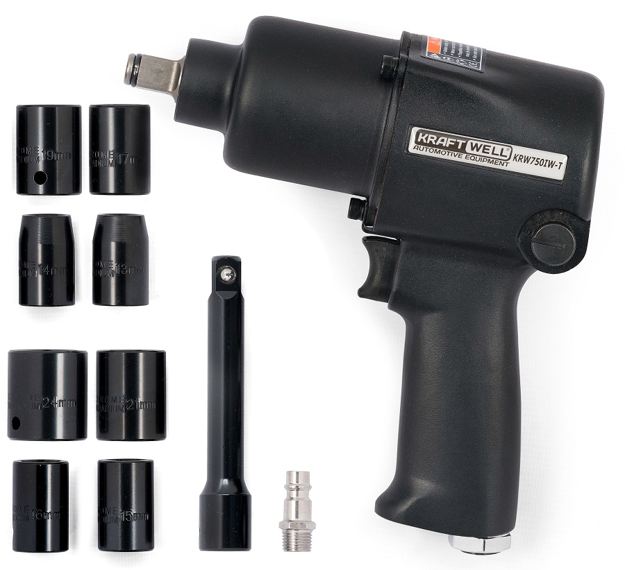 ��������� ��������������  1/2", 780 �� � ���������� ������� ������� KraftWell KRW750IW-T