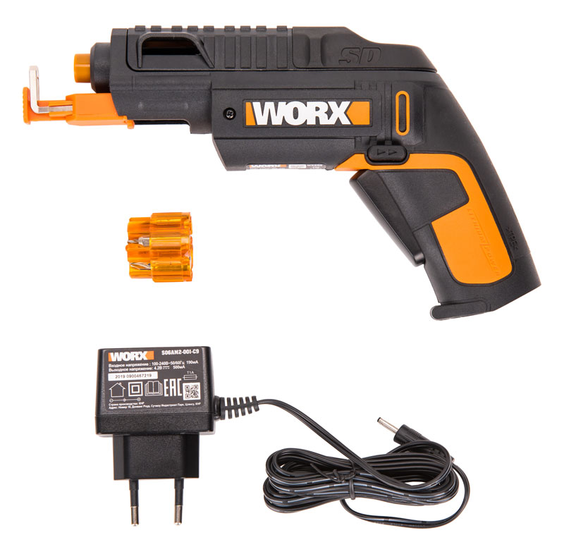 Отвертка аккумуляторная SD Slide Driver WORX WX255