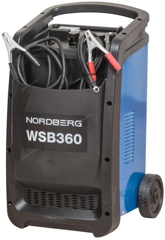 Пускозарядное устройство 12/24 В, макс ток 360 A NORDBERG WSB360