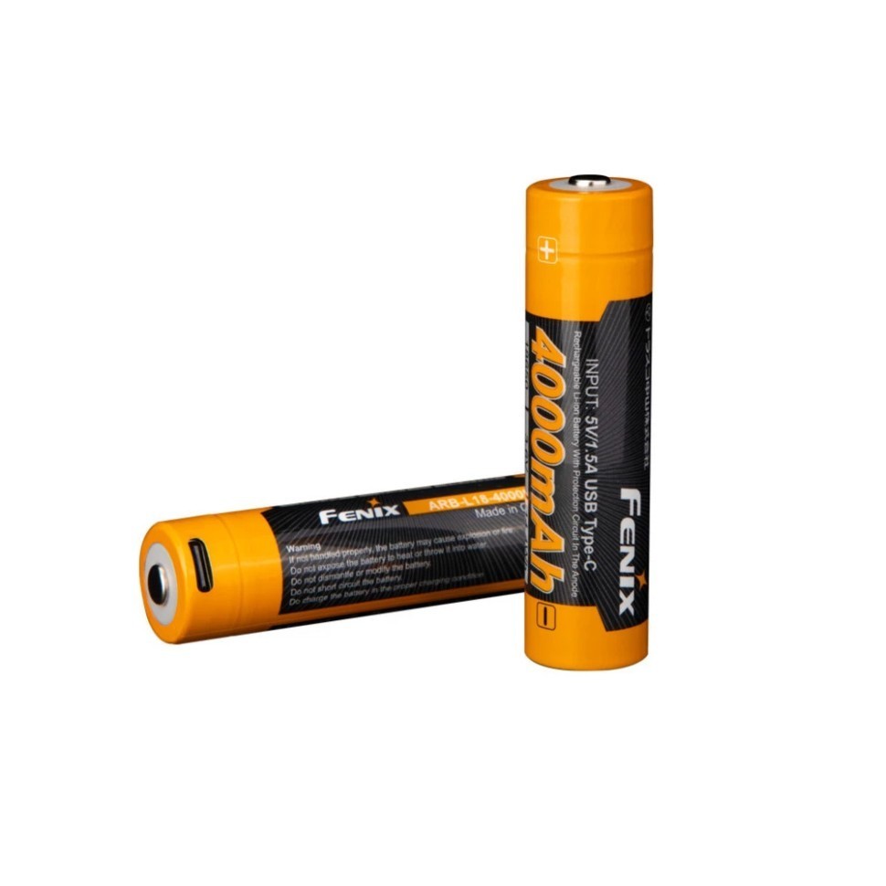 ����������� 18650 Fenix ARB-L18-4000U � �������� ��� USB
