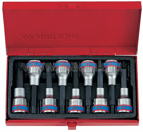    1/2", Torx, 20-60 , L = 80 , 9  KING TONY 4119PR