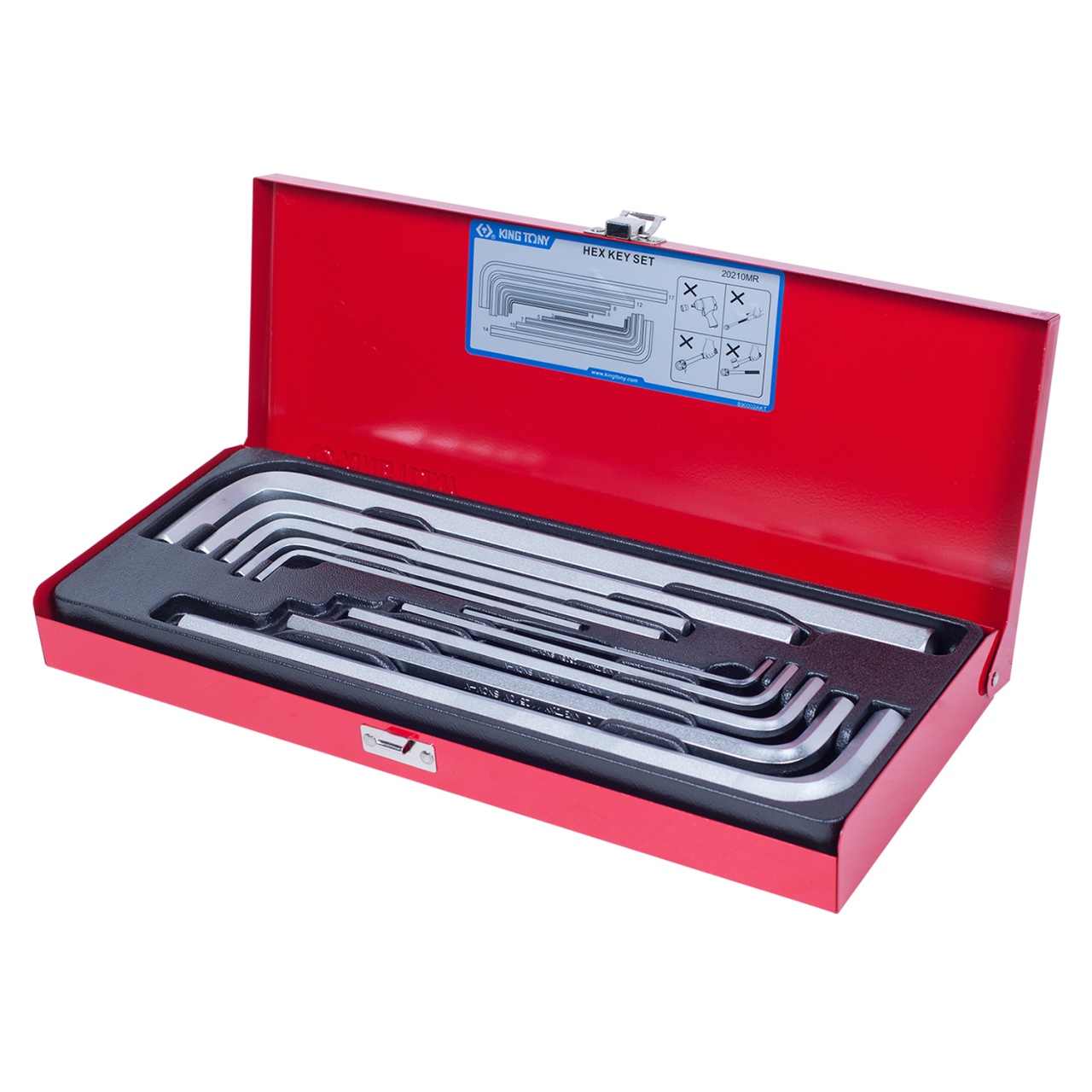 ����� �-�������� �������������� 3-17 ��, �������, 10 ���������, ����, KING TONY 20210MR