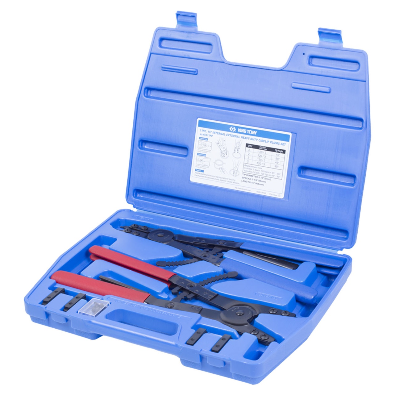 ����� ��������� ��������� ����� 406 ��, ������� �������, 11 ���������, ����, KING TONY 45211PP