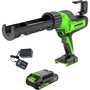     Greenworks G24CAU, 24 , c 1 2  , 3501707UA