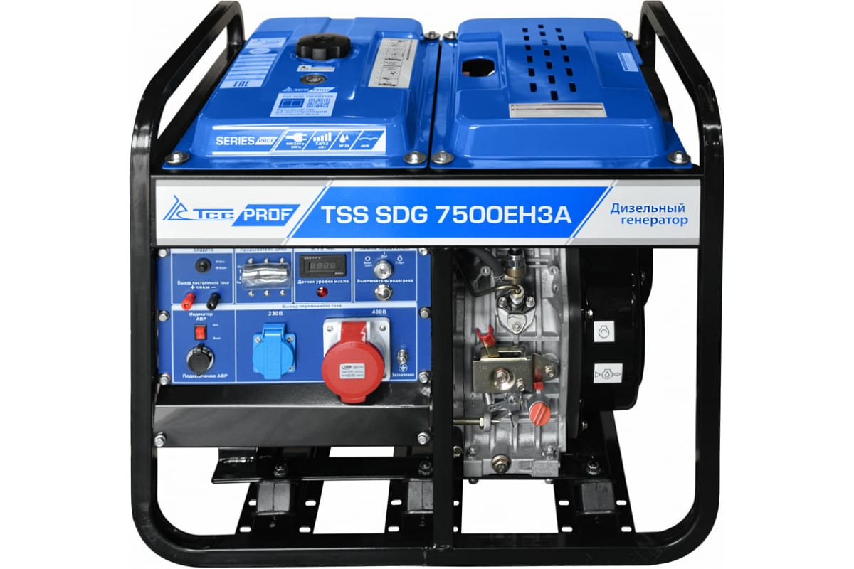 Дизель генератор TSS SDG 7500EH3A, 100027