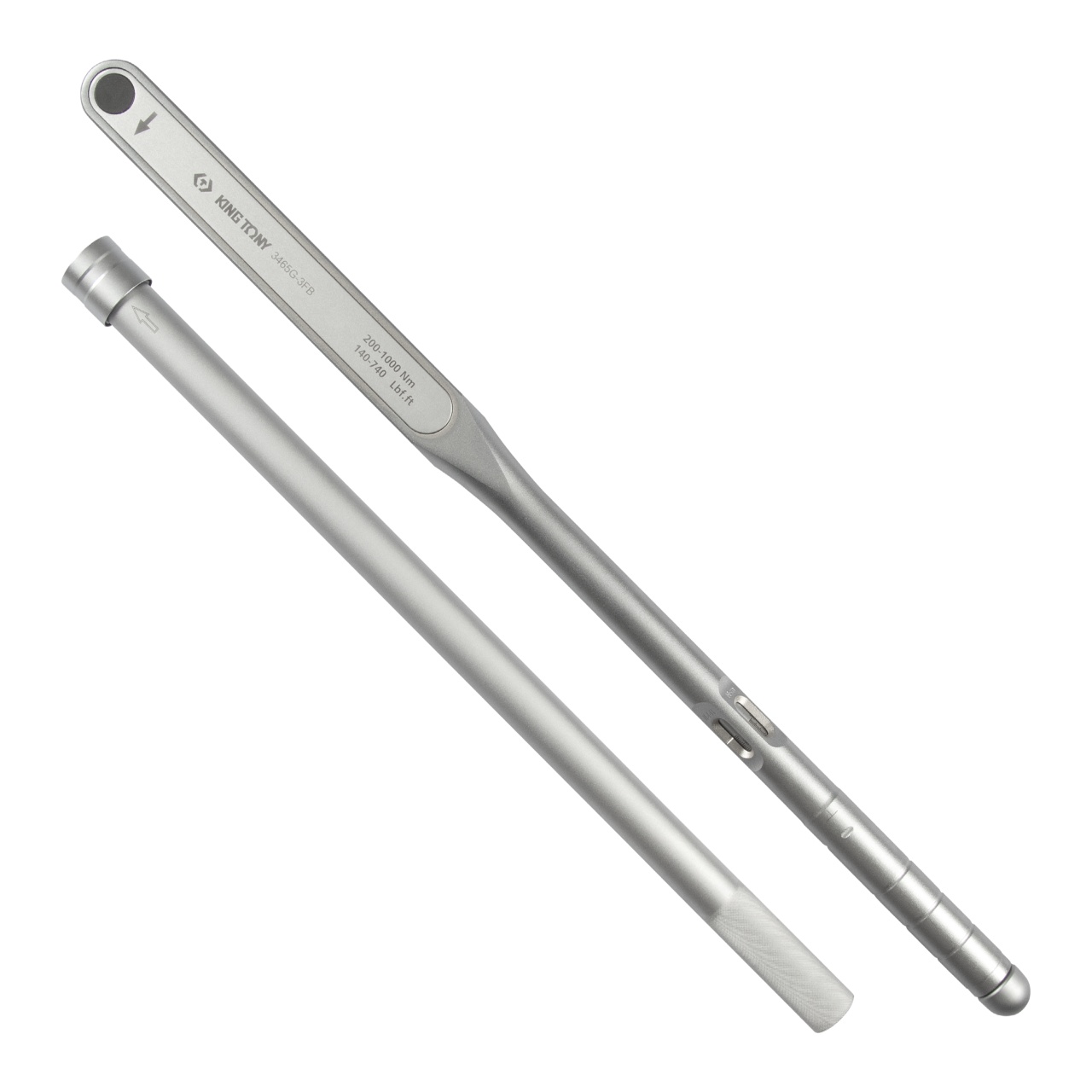 Динамометрический ключ 3/4", 200-1000 Нм, "ALUMINIUM", футляр, KING TONY 3465G-3FB Динамометрический ключ 3/4", 200-1000 Нм, "ALUMINIUM", футляр, KING TONY 3465G-3FB