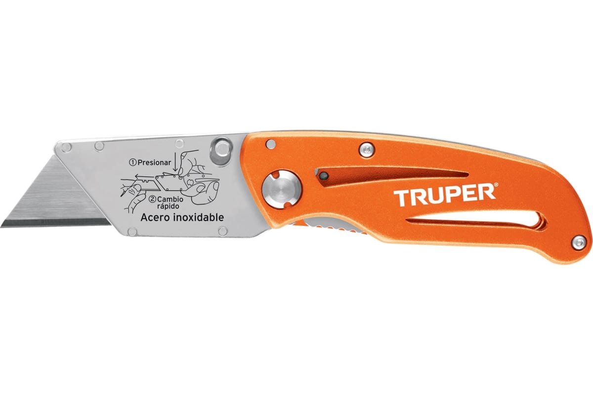 Безопасный строительный нож NV-6X Truper 101101