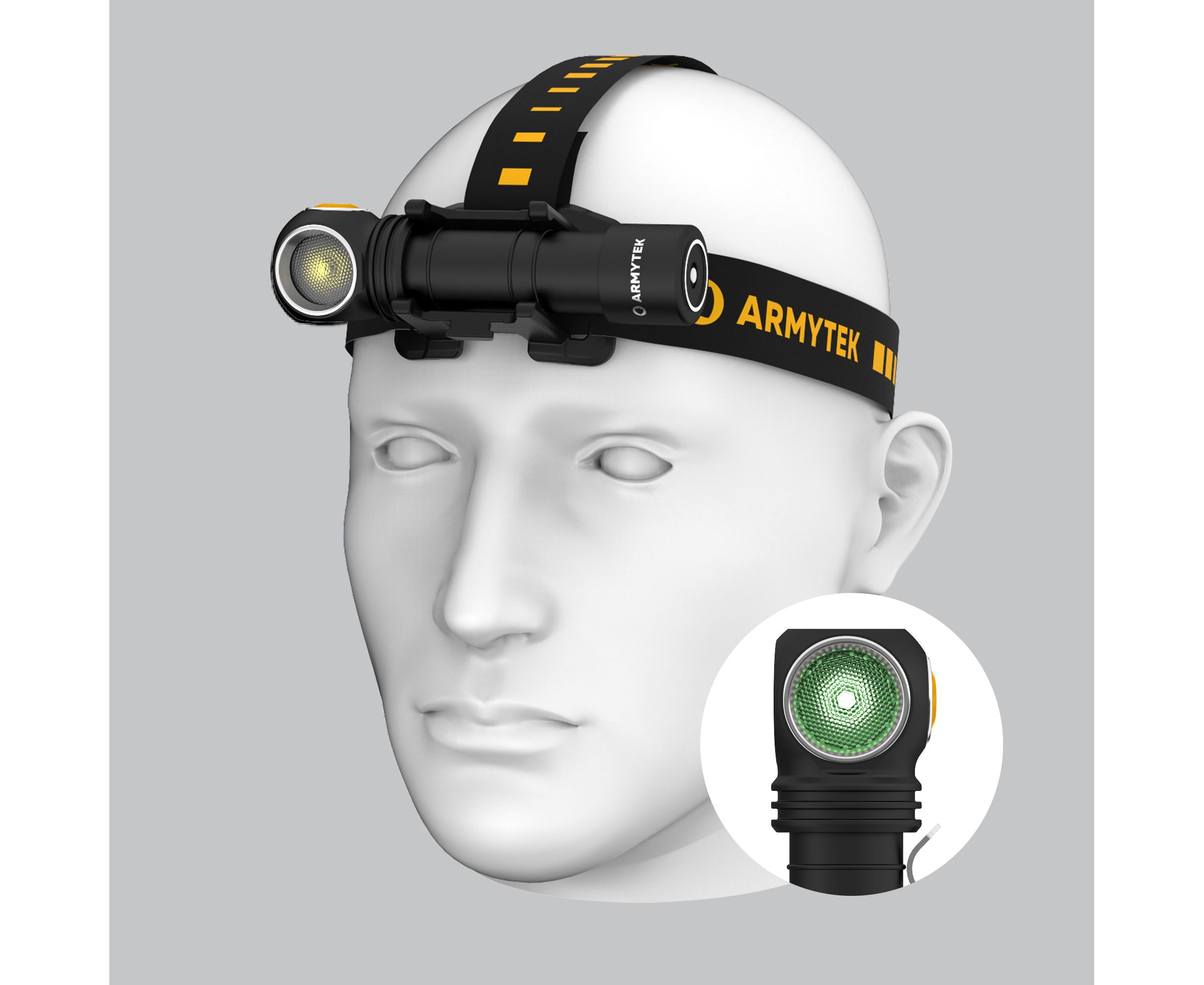 Armytek Wizard C2 WG Magnet USB /     / 1020   400  / TIR 70:120 / 1x18650 ( ), Armytek F09201W
