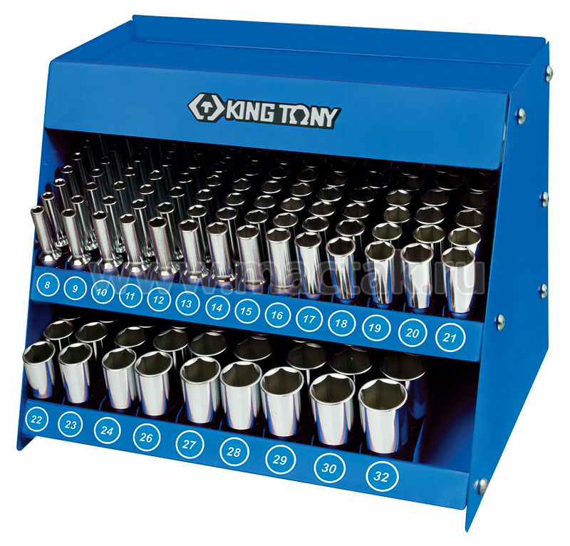      1/2", 8-32 ,  4235M, 165  KING TONY 4566MR