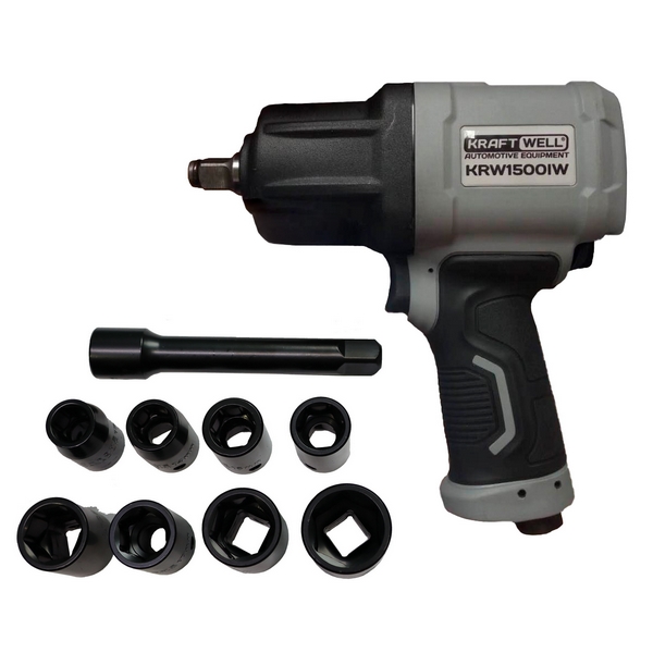 ��������� ��������������  1/2", 1500 �� � ���������� ������� ������� KraftWell KRW1500IW-T