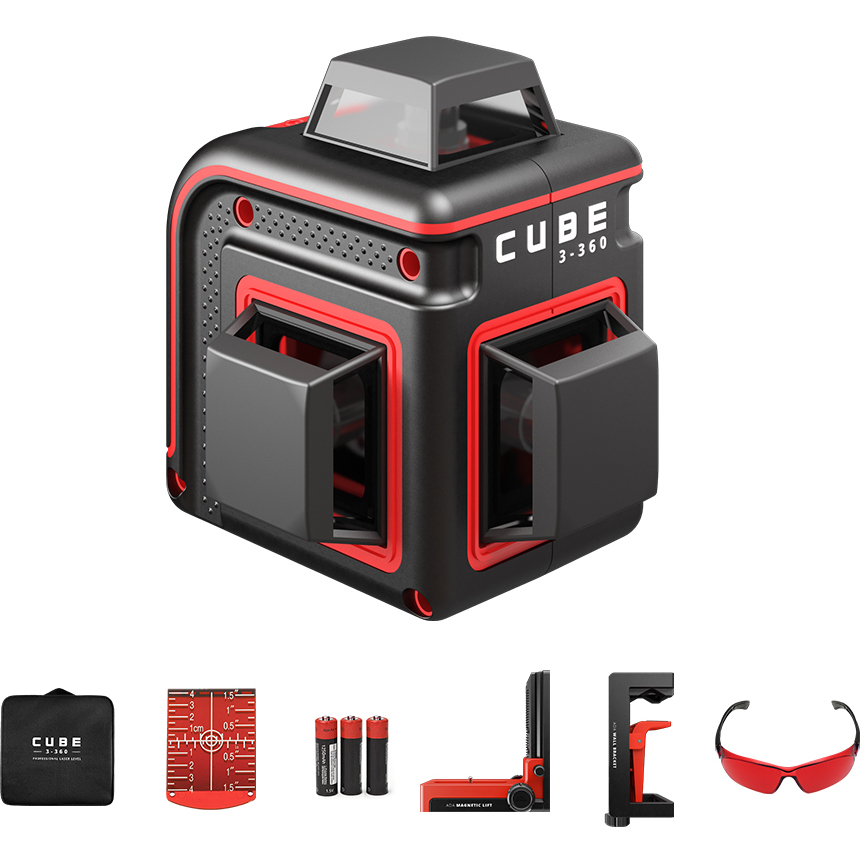 Нивелир лазерный ADA Cube 3-360 Home Edition