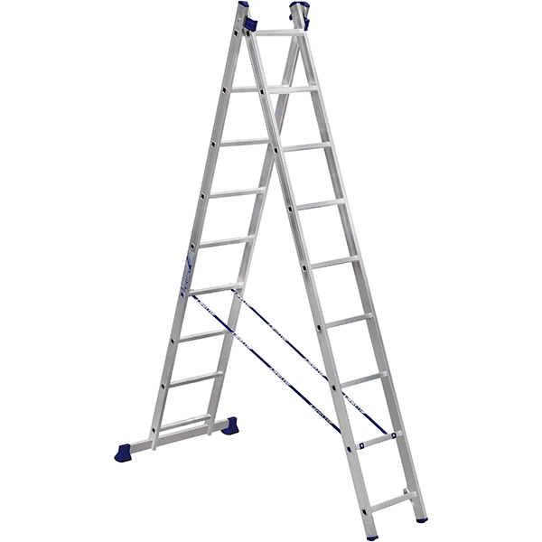 Лестница двухсекционная ALUMET H2 5209