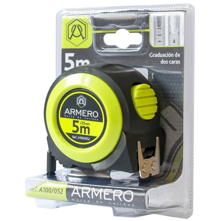 Рулетка 5 м ARMERO A100/052