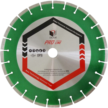 Алмазный диск DIAM Гранит Pro Line 350 мм