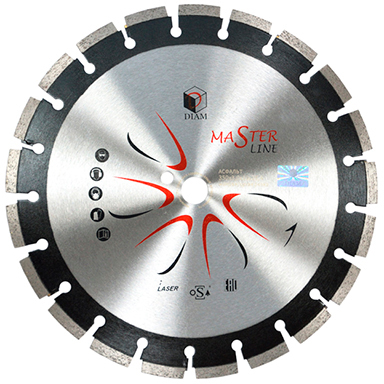 Алмазный диск DIAM Асфальт Master Line 300 мм