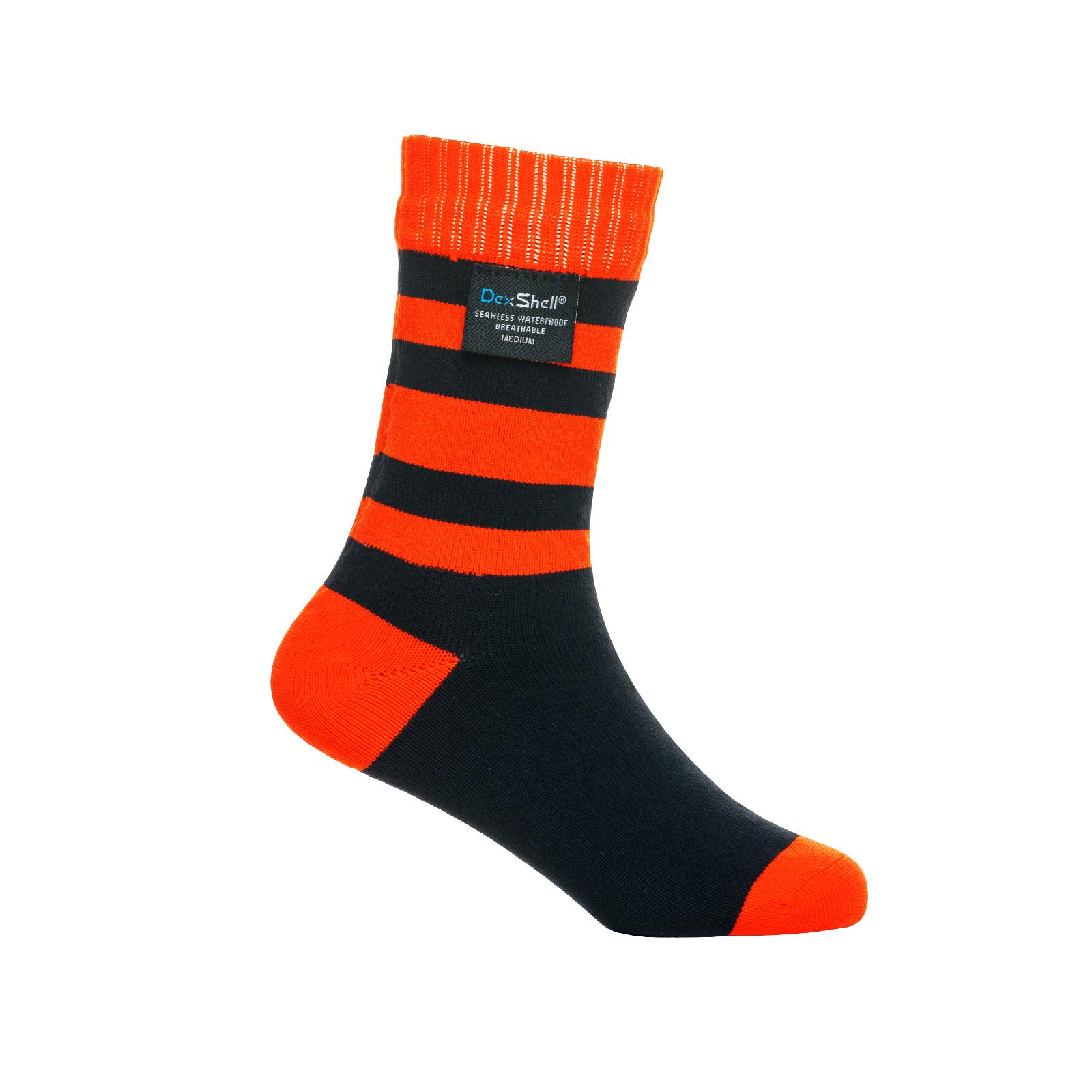 Водонепроницаемые детские носки L, оранжевые,  DexShell DS546TRL