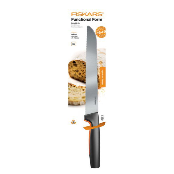 Нож для хлеба зубчатый 21 см FF FISKARS 1057538