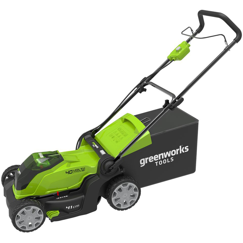 Аккумуляторная газонокосилка GreenWorks G40LM41 2504707