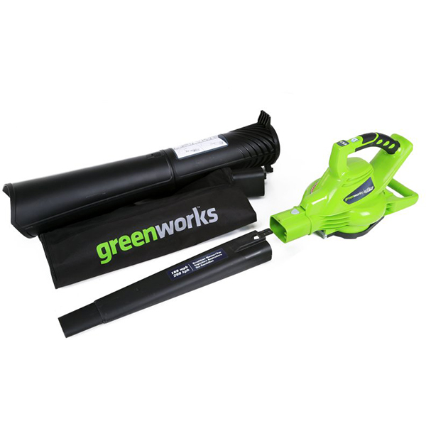 Аккумуляторная воздуходувка GreenWorks GD40BV