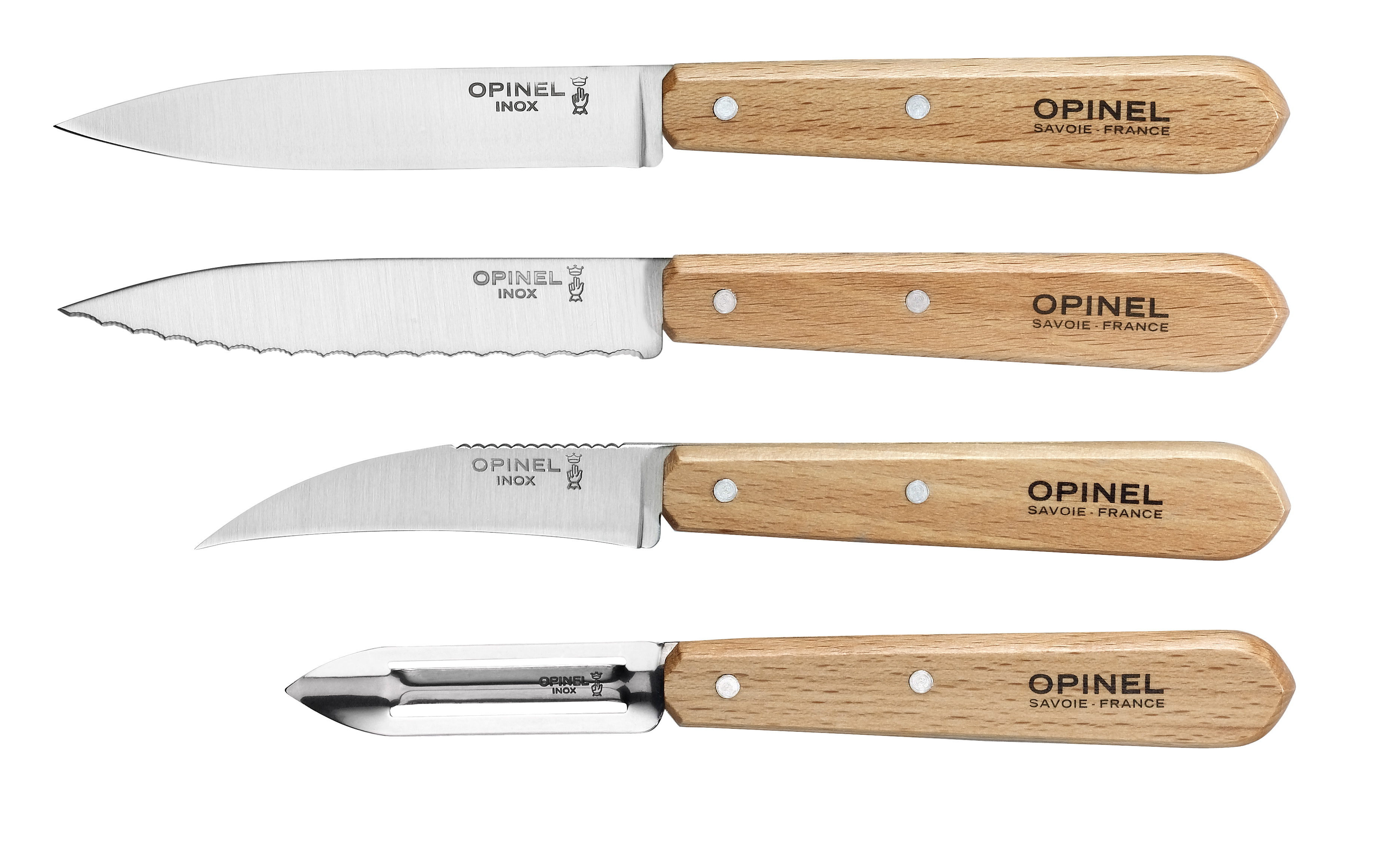Набор ножей "Les Essentiels"( 4 шт), Opinel 001300