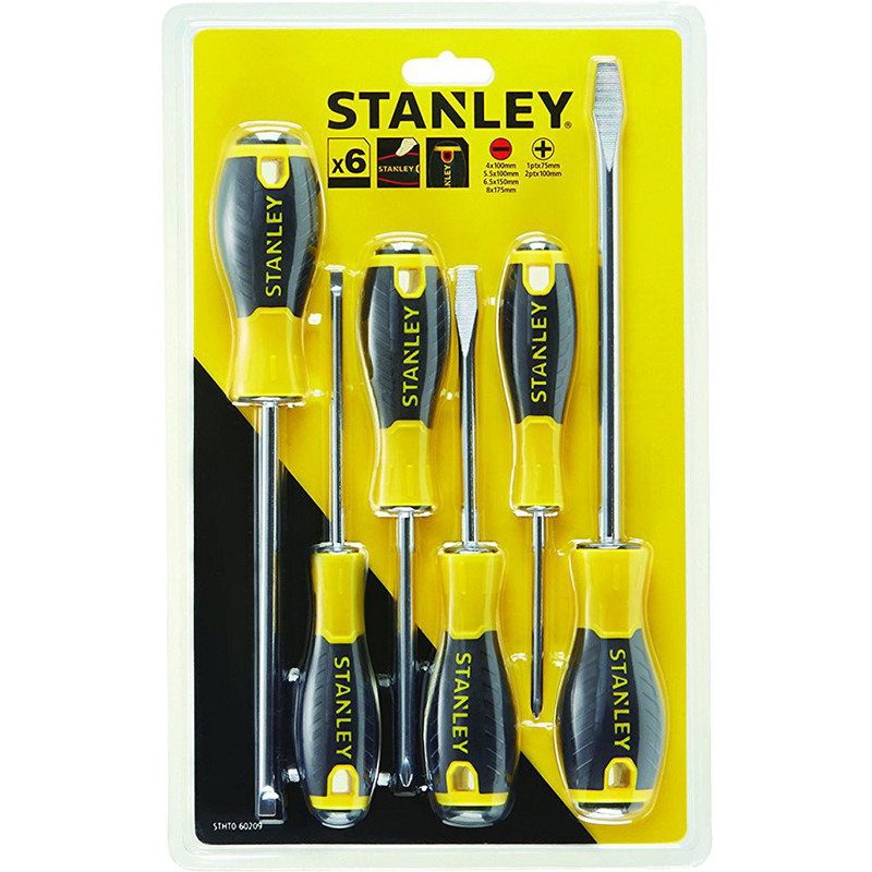Набор отверток Essential (6 шт.) Stanley STHT0-60209