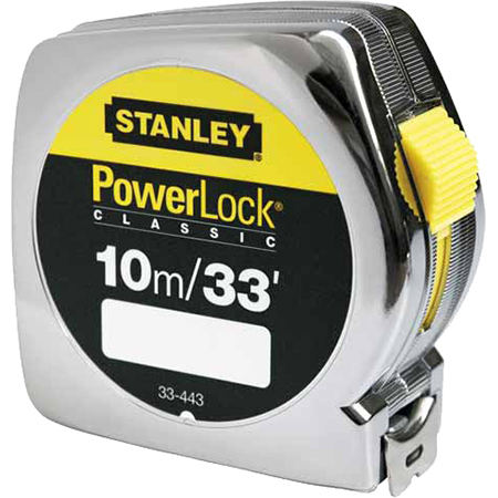 Рулетка 10 м Powerlock Stanley 0-33-443