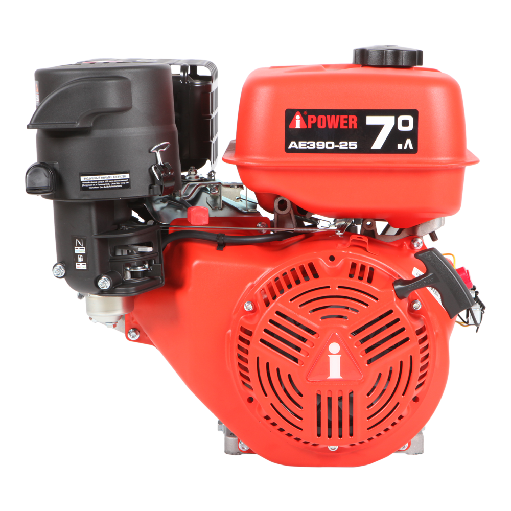 Двигатель бензиновый AE390-25 A-iPower 70154